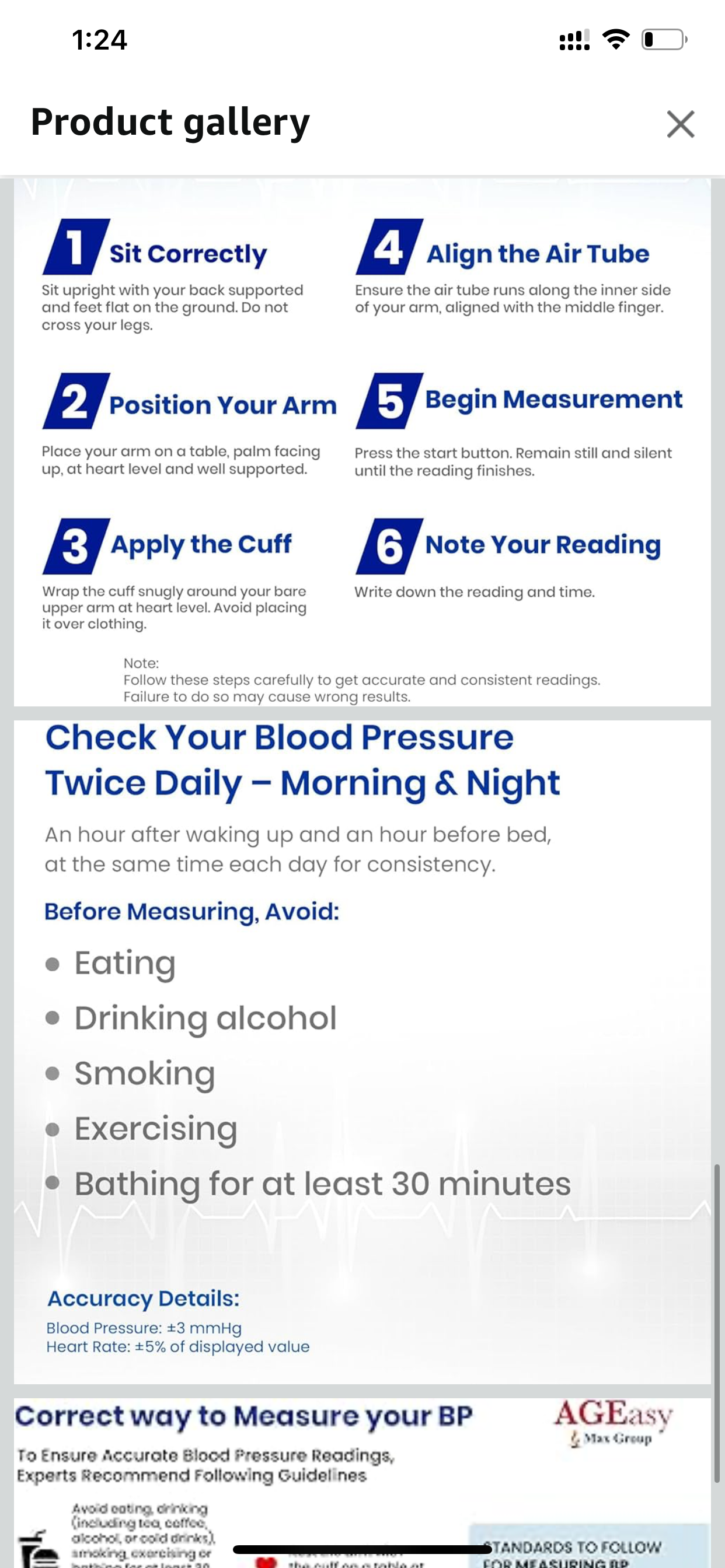 AGEasy Automatic Digital BP Monitor