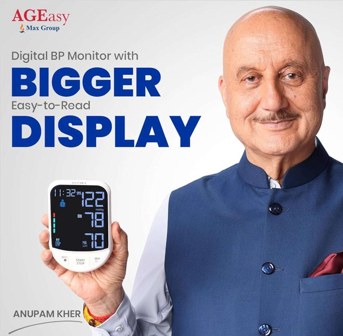 AGEasy Automatic Digital BP Monitor