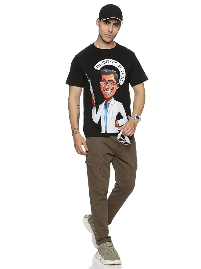 Almost A Doctor' T-Shirt – Super Combed Cotton Graphic Tee