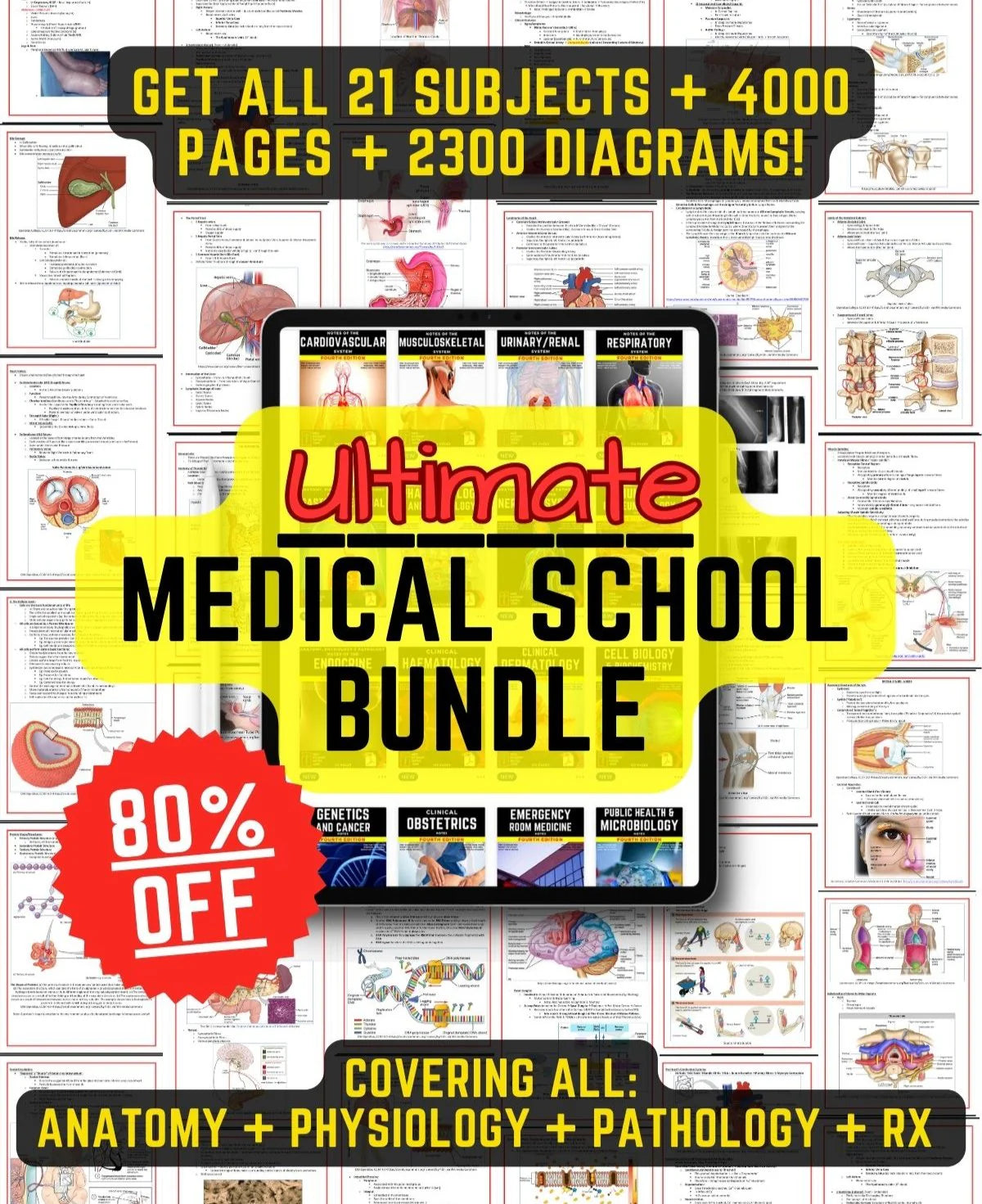 ALL 21 SUBJECTS (80% OFF BUNDLE)