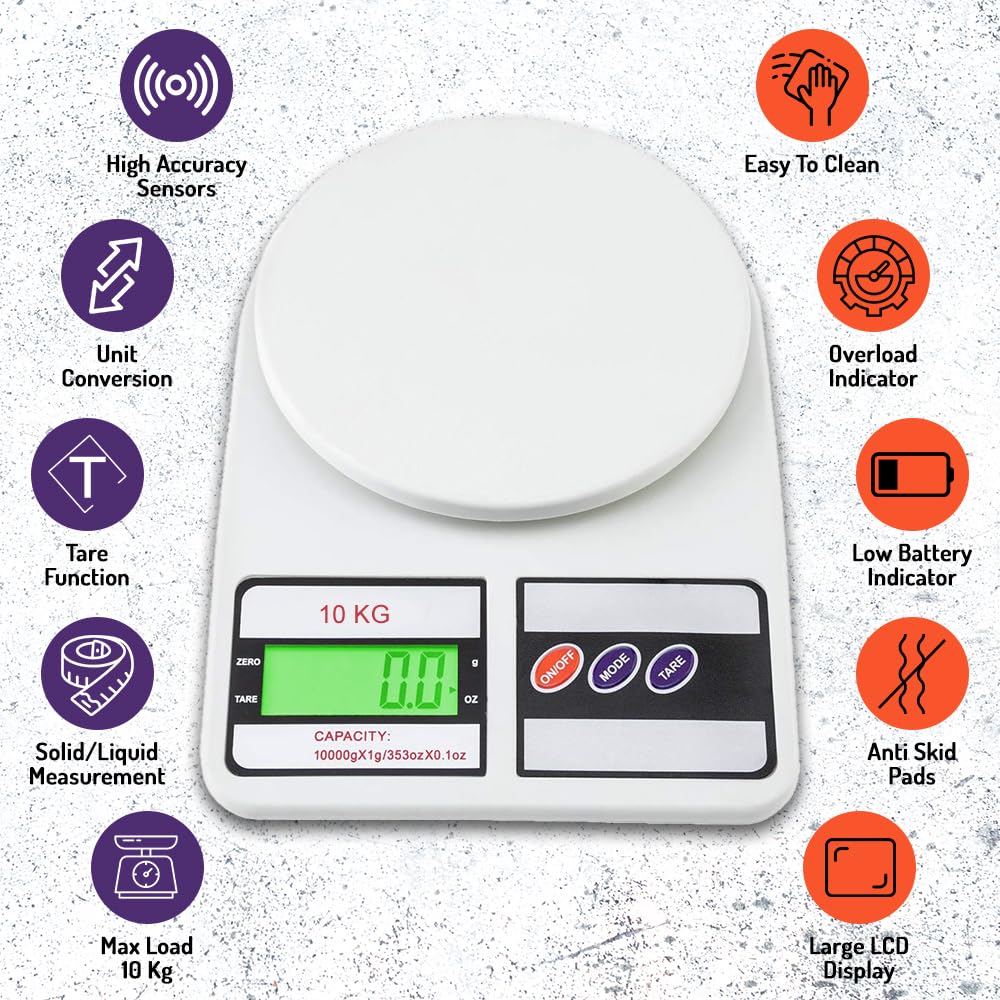 ATOM ALISTON K1 Digital Kitchen Scale