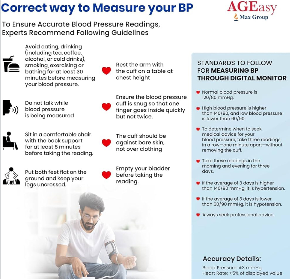 AGEasy Automatic Digital BP Monitor