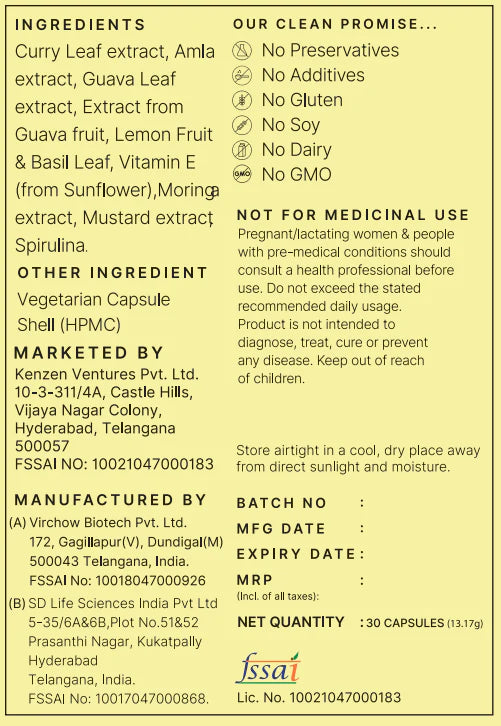 Earthful Multivitamin For Teens - 100% Plant-Based Daily Nutrition (60 Capsules)