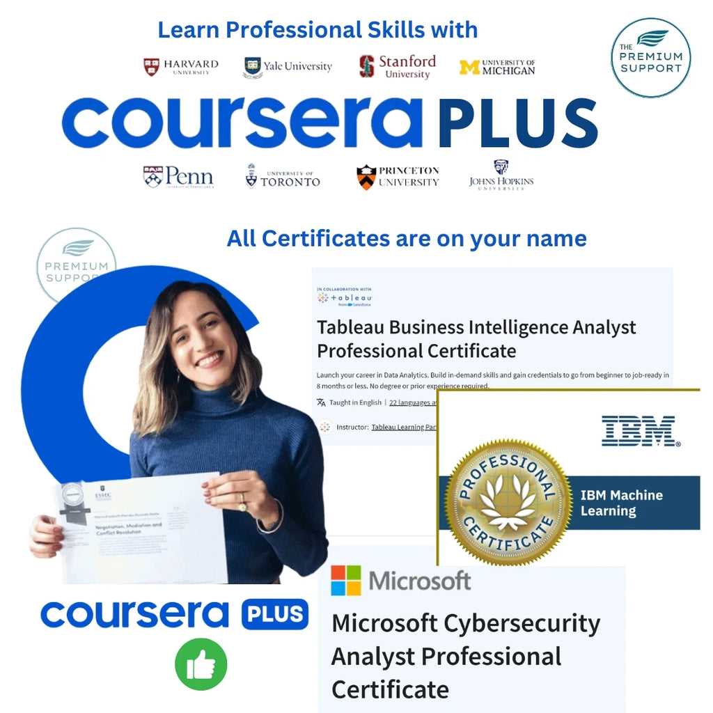 Coursera Plus Subscription –1 Year