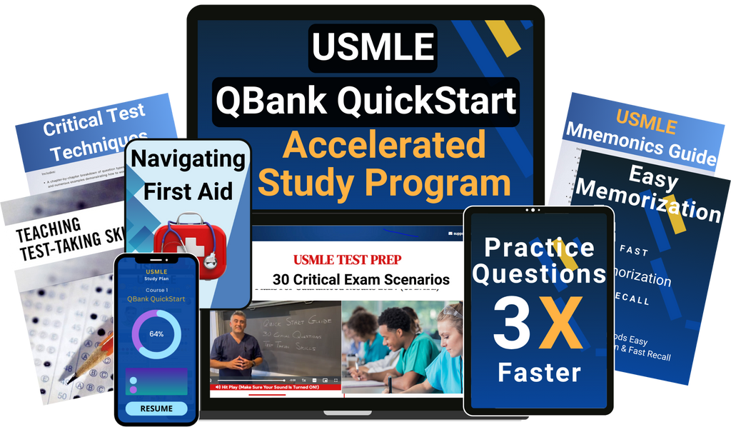 The Ultimate USMLE Mastery Course: Ace Step 1, Step 2 CK & Step 3