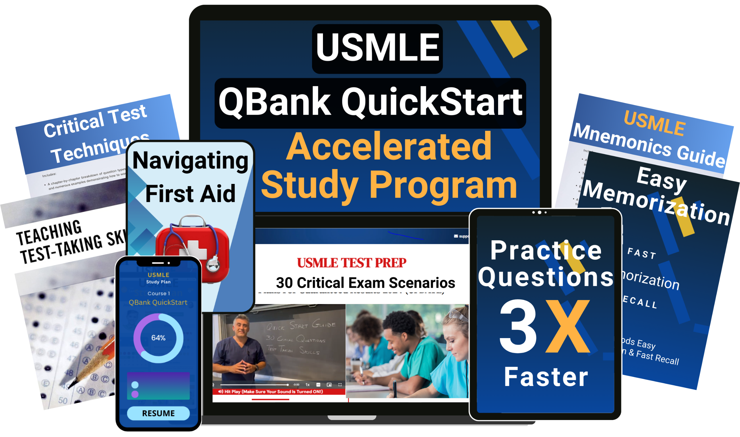 The Ultimate USMLE Mastery Course: Ace Step 1, Step 2 CK & Step 3