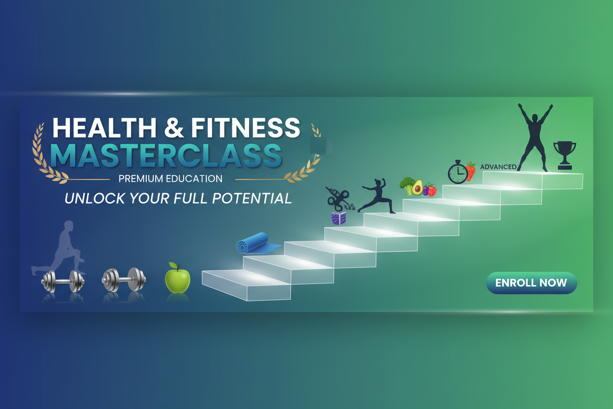 Health & Fitness Masterclass: Beginner to Advanced