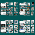 1000+ Medical Instagram Canva Templates | Healthcare Social Media Bundle | Editable Posts, Stories & Highlights | Lifetime Access