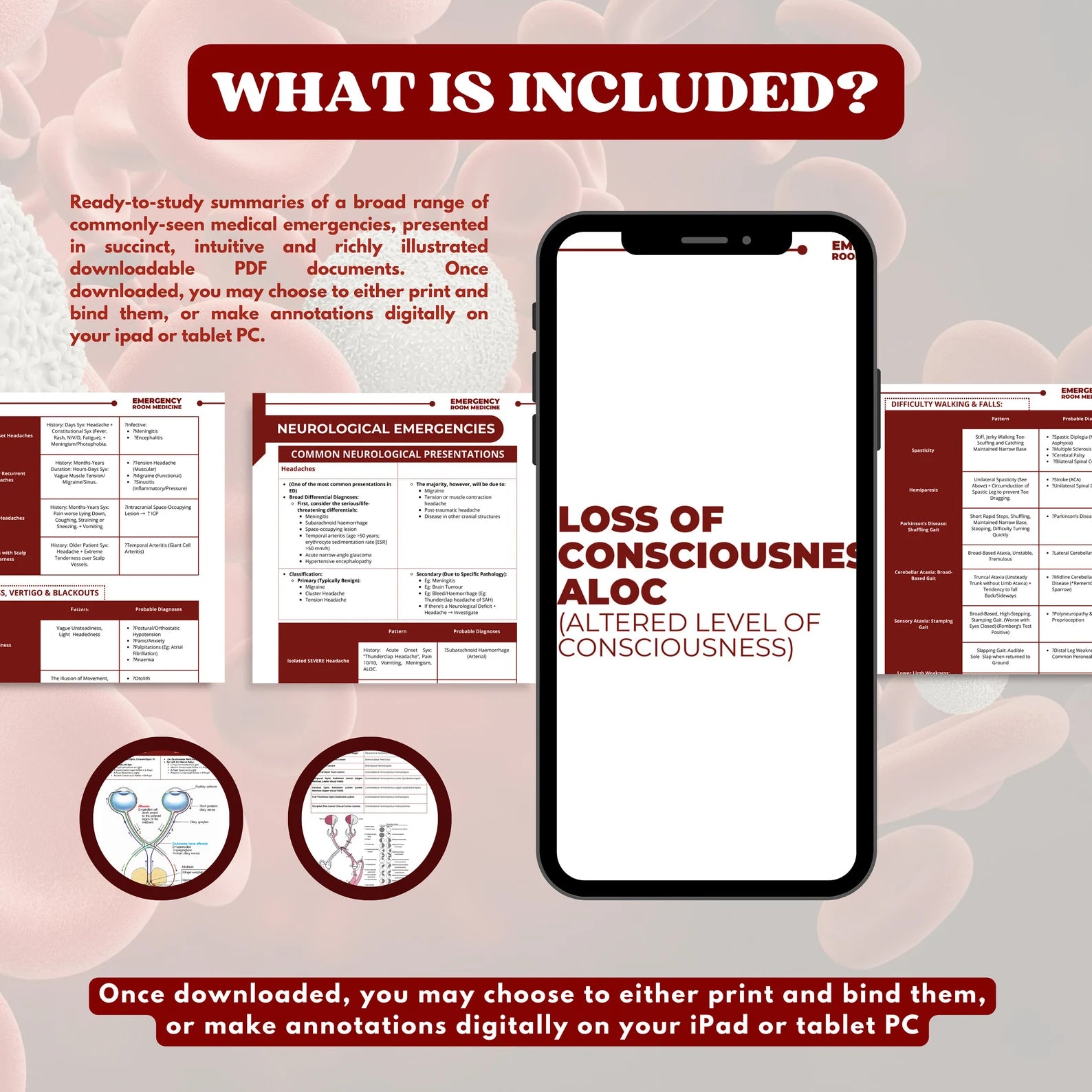 Emergency Room Medicine Bundle – Digital Download Designed by CoreMedNotes