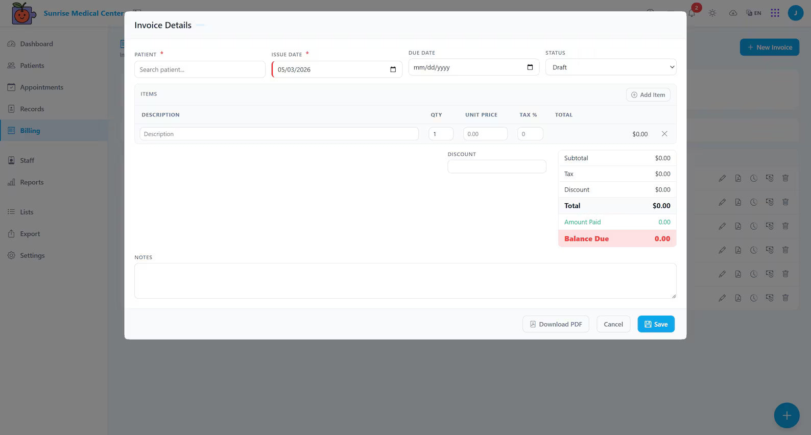 Clinic Management System
