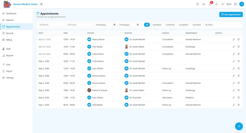 Clinic Management System