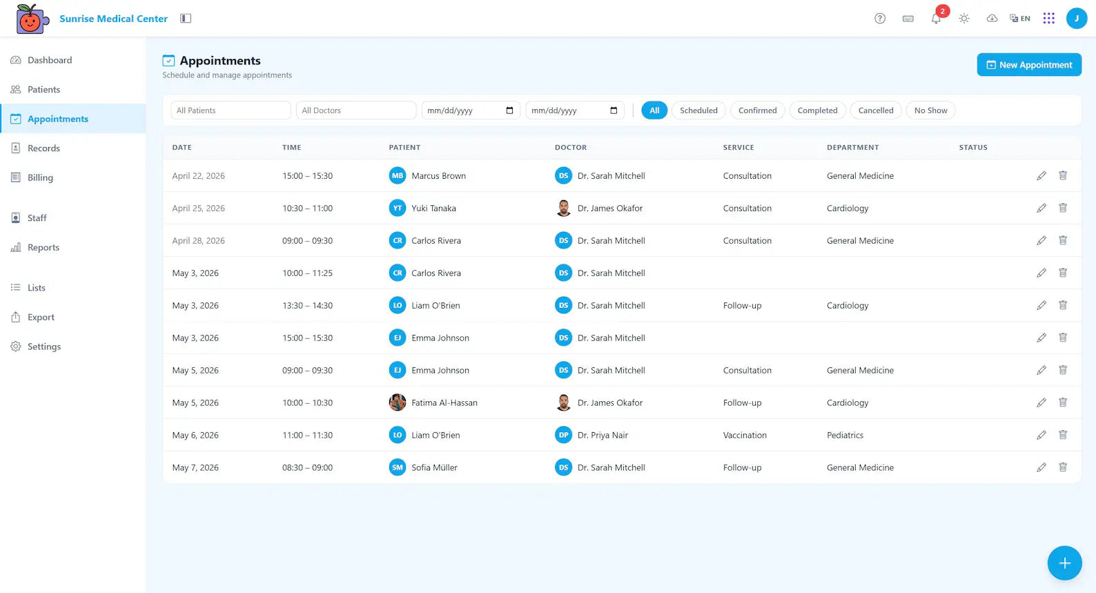 Clinic Management System