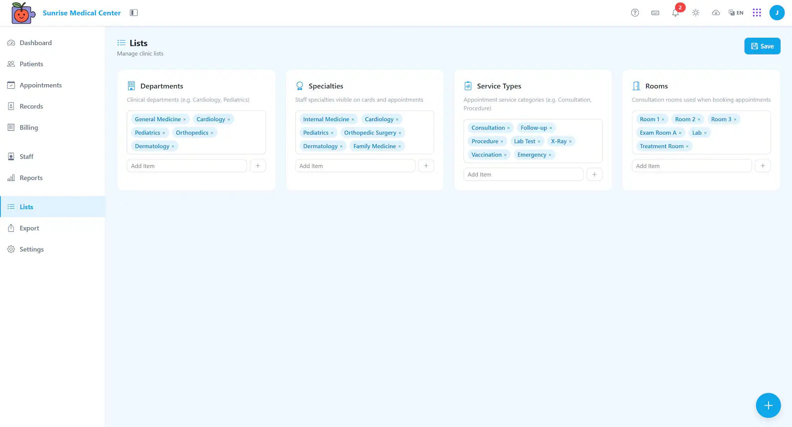 Clinic Management System
