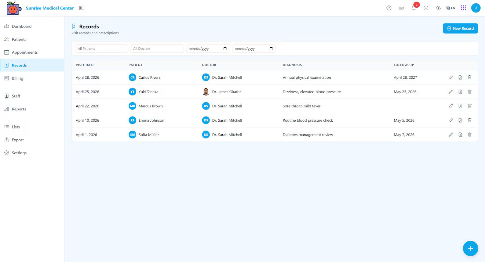 Clinic Management System