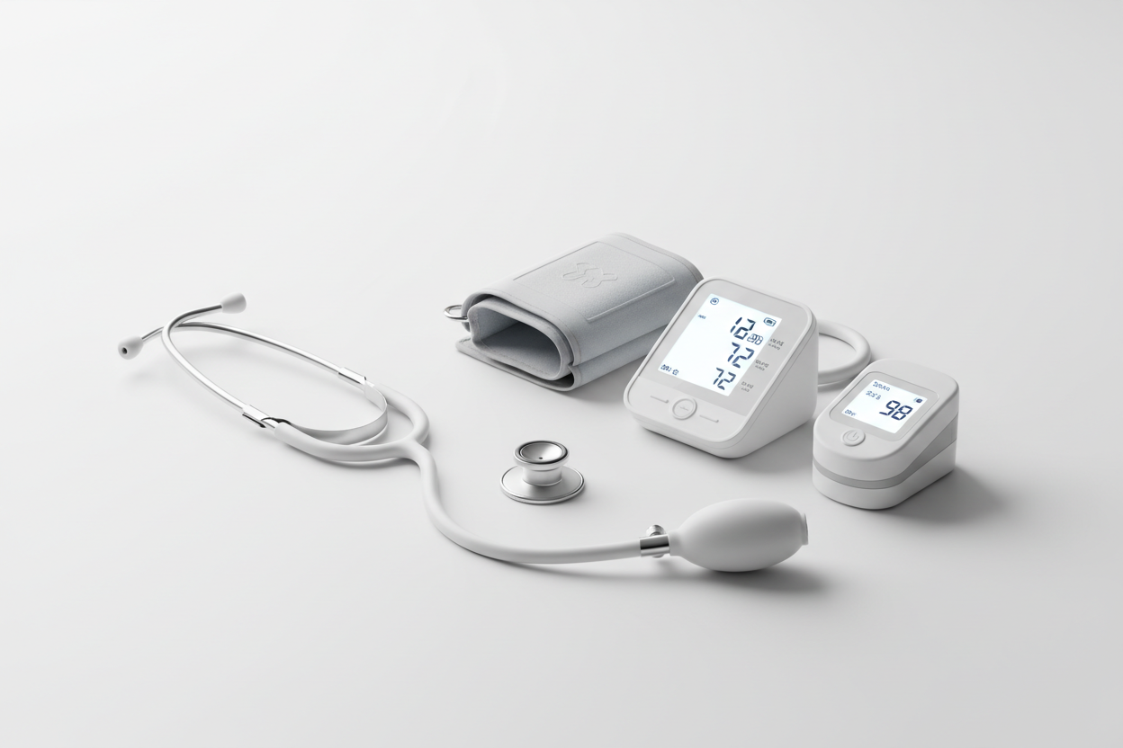 keep stethoscope bp o2 machine