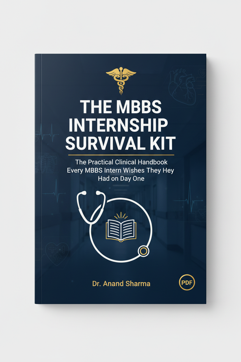 The MBBS Internship Survival Kit The Practical Clinical Handbook Every MBBS Intern Wishes They Had on Day One